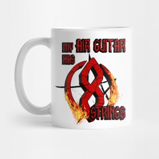 My Air Guitar Has 8 Strings Mug